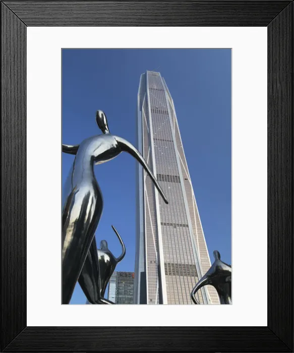 Framed Print : Ping An International Finance Centre (worlds 4th tallest building in 2017 at 600m) Framed Print : Ping An International Finance Centre (worlds 4th tallest building in 2017 at 600m)