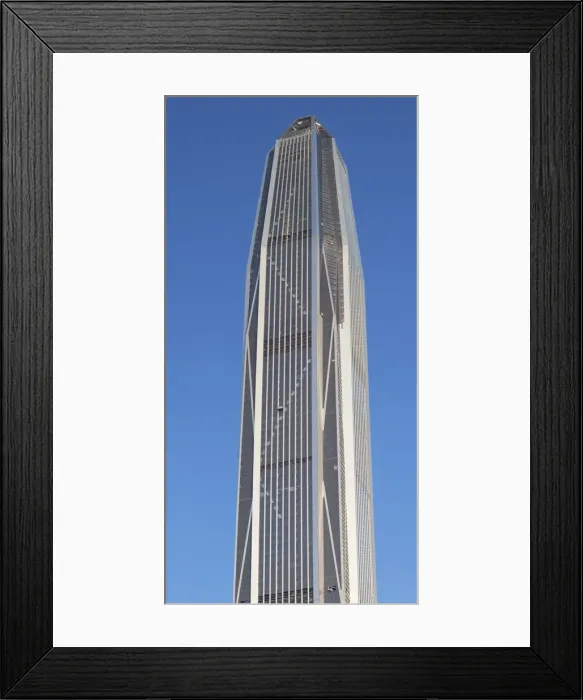 Framed Print : Ping An International Finance Centre (worlds 4th tallest building in 2017 at 600m) Framed Print : Ping An International Finance Centre (worlds 4th tallest building in 2017 at 600m)