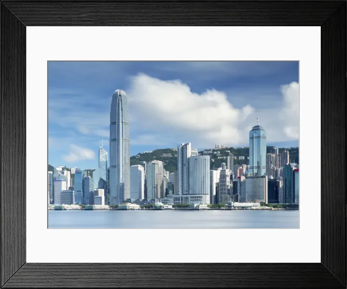 Framed Print : Skyline of Hong Kong Island, Hong Kong, China Framed Print : Skyline of Hong Kong Island, Hong Kong, China