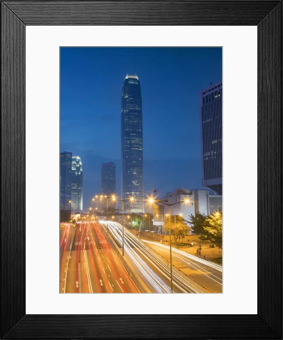 Framed Print : International Finance Centre (IFC), Central, Hong Kong Island, Hong Kong, China Framed Print : International Finance Centre (IFC), Central, Hong Kong Island, Hong Kong, China