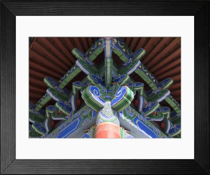 Framed Print : Mu Family Mansion, Lijiang (UNESCO World Heritage Site), Yunnan, China
