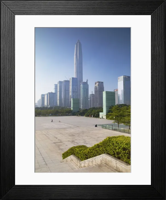 Framed Print : Ping An International Finance Centre (worlds 4th tallest building in 2017 at 600m) Framed Print : Ping An International Finance Centre (worlds 4th tallest building in 2017 at 600m)