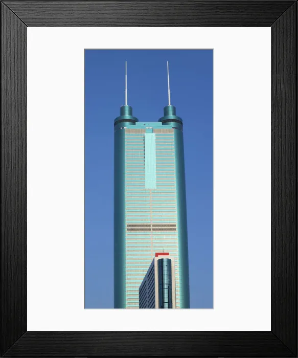 Framed Print : Shun Hing Square skyscraper, Shenzhen, Guangdong, China