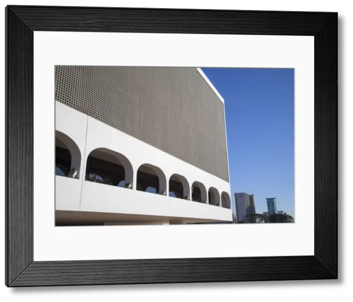 Framed Print : National Library, Brasilia, Federal District, Brazil Framed Print : National Library, Brasilia, Federal District, Brazil