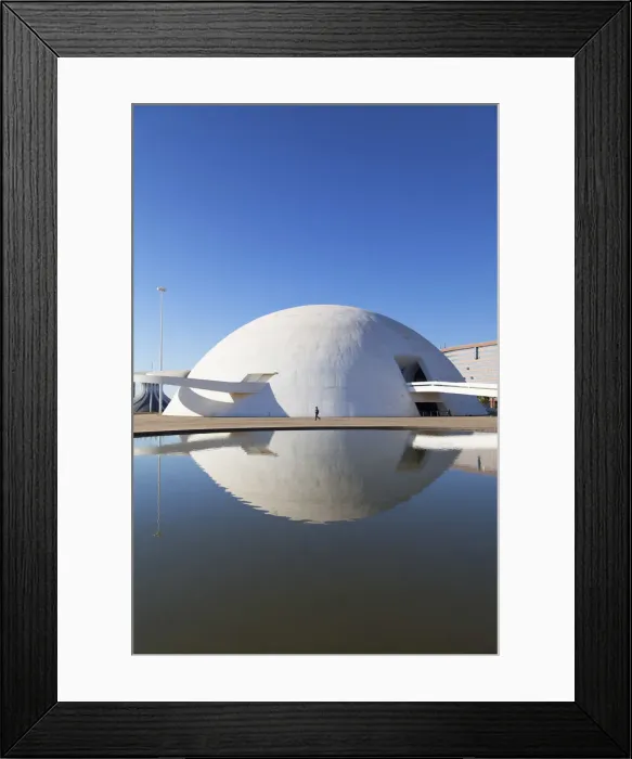 Framed Print : National Museum, Brasilia, Federal District, Brazil