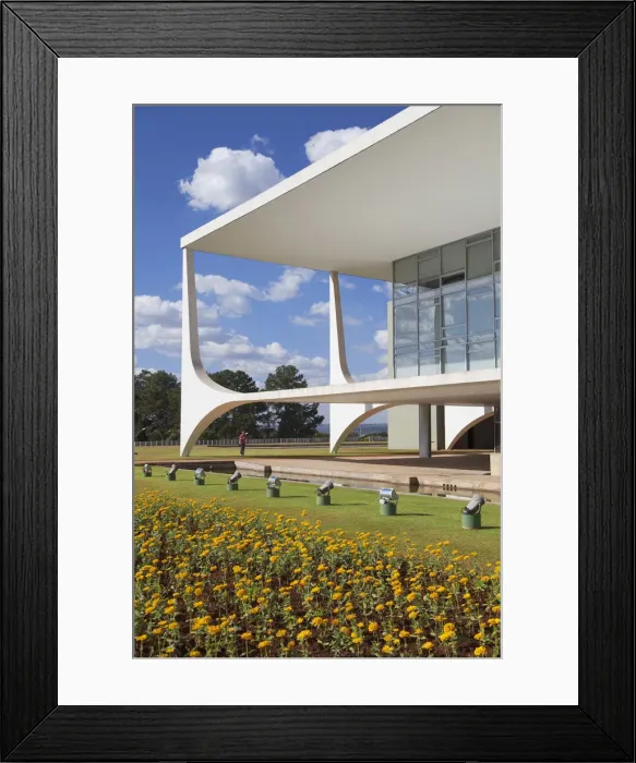 Framed Print : Planalto Palace, Brasilia, Federal District, Brazil