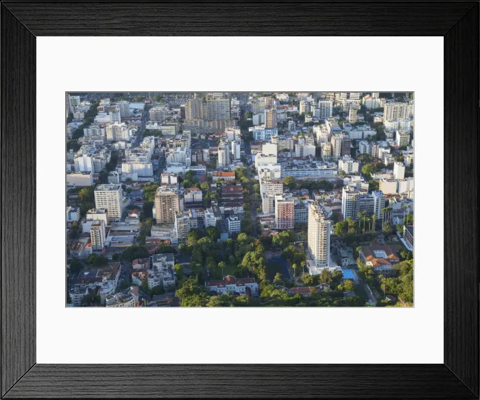 Framed Print : View of apartment blocks, Botafogo, Rio de Janeiro, Brazil Framed Print : View of apartment blocks, Botafogo, Rio de Janeiro, Brazil