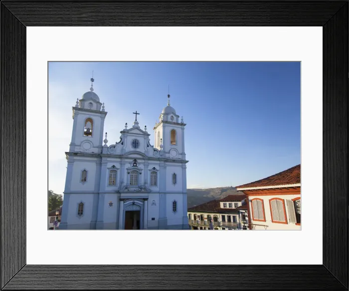 Framed Print : Metropolitan Cathedral of St Antony, Diamantina (UNESCO World Heritage Site), Minas Framed Print : Metropolitan Cathedral of St Antony, Diamantina (UNESCO World Heritage Site), Minas