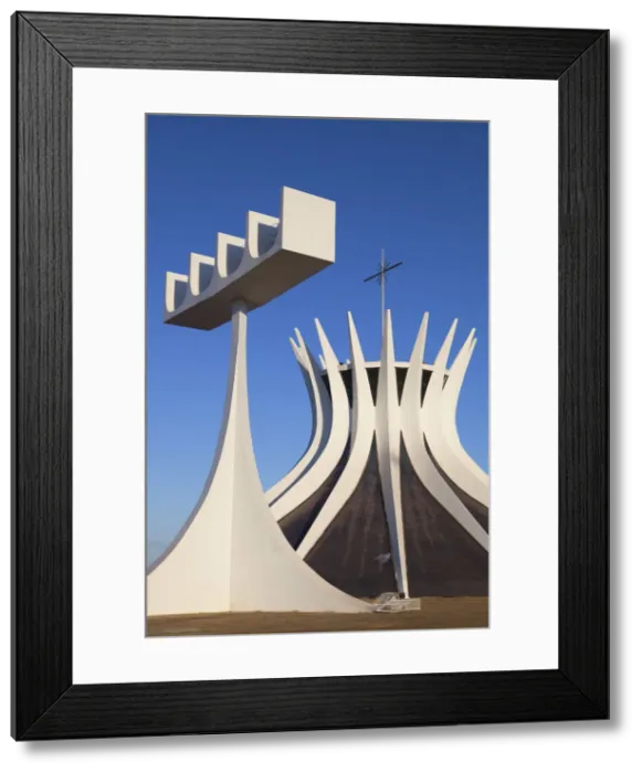 Framed Print : Metropolitan Cathedral, Brasilia, Federal District, Brazil Framed Print : Metropolitan Cathedral, Brasilia, Federal District, Brazil