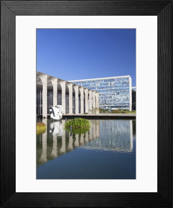 Framed Print : Itamaraty Palace, Brasilia, Federal District, Brazil Framed Print : Itamaraty Palace, Brasilia, Federal District, Brazil