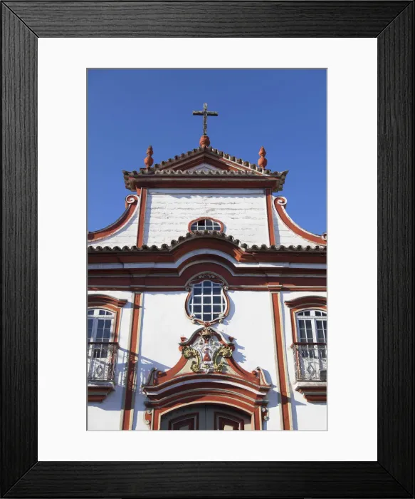 Framed Print : Church of Nossa Senhora do Carmo, Diamantina (UNESCO World Heritage Site), Minas Gerais Framed Print : Church of Nossa Senhora do Carmo, Diamantina (UNESCO World Heritage Site), Minas Gerais
