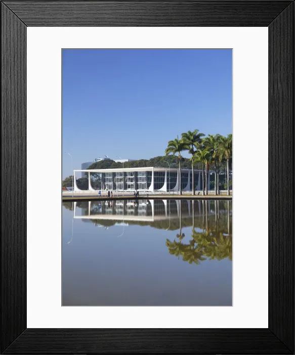 Framed Print : Supreme Federal Court, Brasilia, Federal District, Brazil Framed Print : Supreme Federal Court, Brasilia, Federal District, Brazil