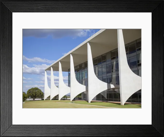 Framed Print : Planalto Palace, Brasilia, Federal District, Brazil