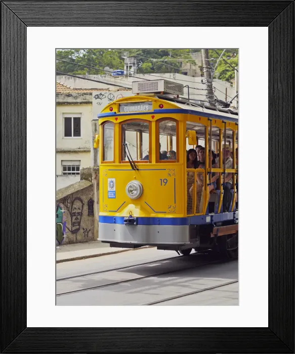 Framed Print : Brazil, City of Rio de Janeiro, The Santa Teresa Tram Framed Print : Brazil, City of Rio de Janeiro, The Santa Teresa Tram