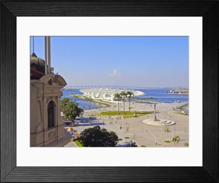Framed Print : Brazil, City of Rio de Janeiro, Praca Maua, Museum of Tomorrow(Museu do Amanha) by Framed Print : Brazil, City of Rio de Janeiro, Praca Maua, Museum of Tomorrow(Museu do Amanha) by