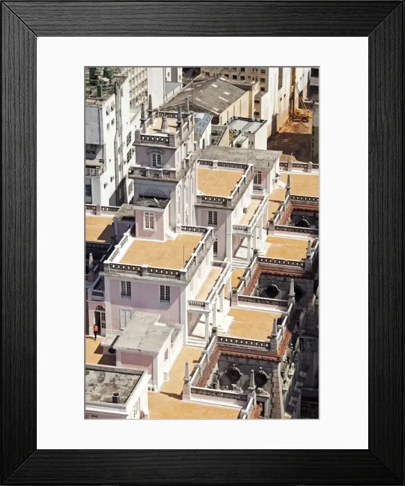 Framed Print : South America, Brazil, Sao Paulo, view of the roof of the Casa do Comendadorand Framed Print : South America, Brazil, Sao Paulo, view of the roof of the Casa do Comendadorand