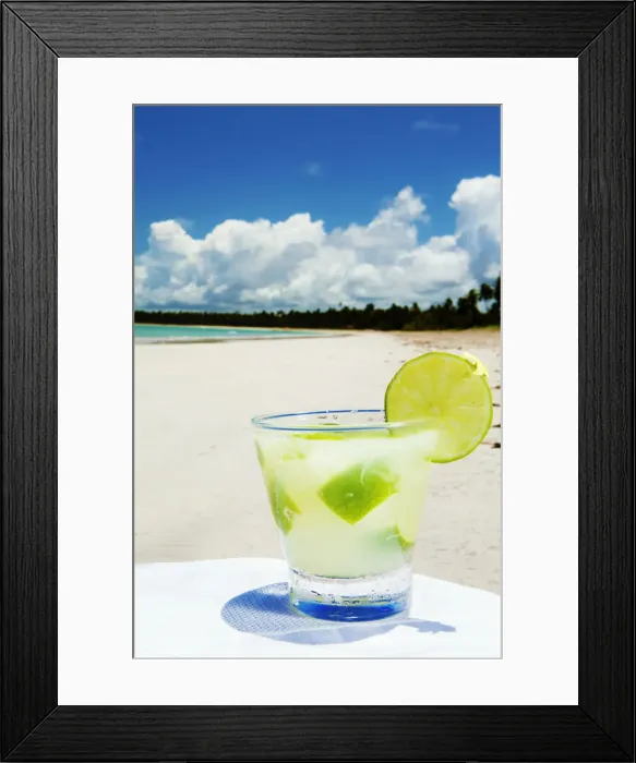Framed Print : South America, Brazil, a glass of caipirinha Brazils national cocktail, made Framed Print : South America, Brazil, a glass of caipirinha Brazils national cocktail, made