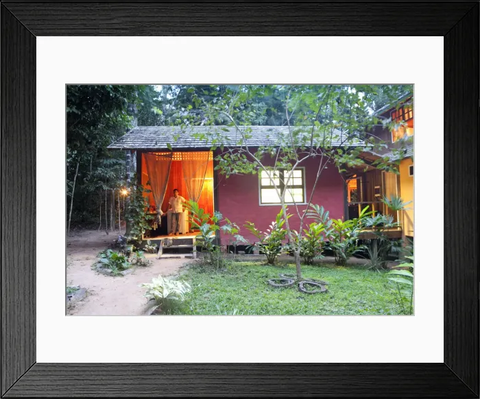 Framed Print : Brazil, Amazon, Acre state, Xapuri, Reserva Extrativista Chico Mendes, Rubber tapper Framed Print : Brazil, Amazon, Acre state, Xapuri, Reserva Extrativista Chico Mendes, Rubber tapper