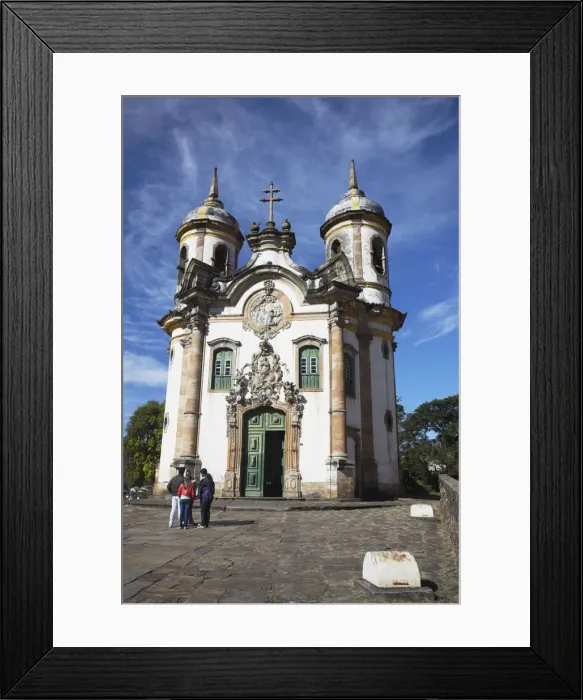 Framed Print : Saint Francis of Assisi Church, Ouro Preto (UNESCO World Heritage Site), Minas Gerais Framed Print : Saint Francis of Assisi Church, Ouro Preto (UNESCO World Heritage Site), Minas Gerais