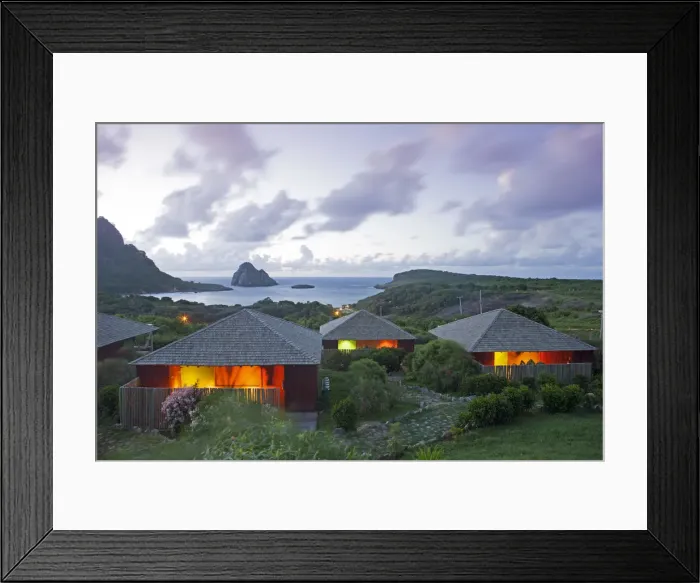 Framed Print : South America, Brazil, Pernambuco, Fernando de Noronha Island, Baia do Sueste, view Framed Print : South America, Brazil, Pernambuco, Fernando de Noronha Island, Baia do Sueste, view