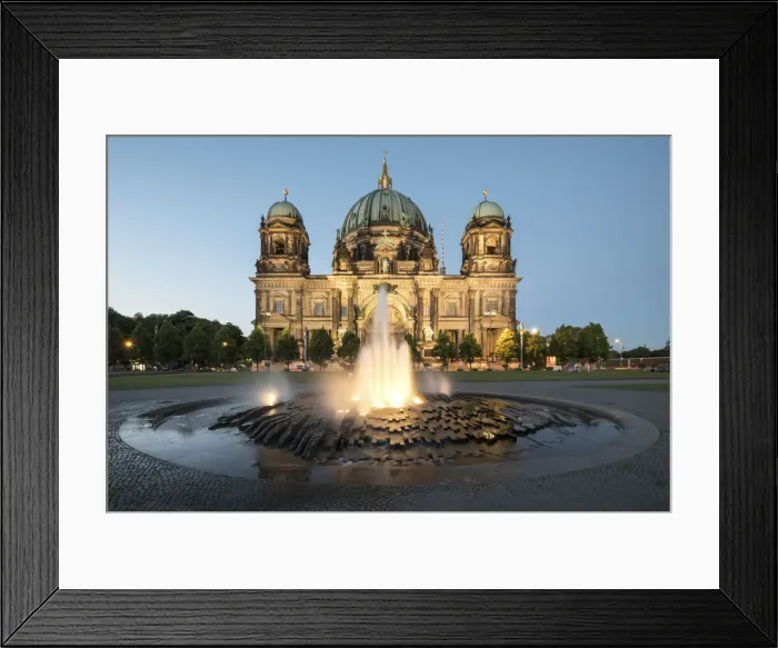 Framed Print : The Cathedral of Berlin, Germany, Europe Framed Print : The Cathedral of Berlin, Germany, Europe