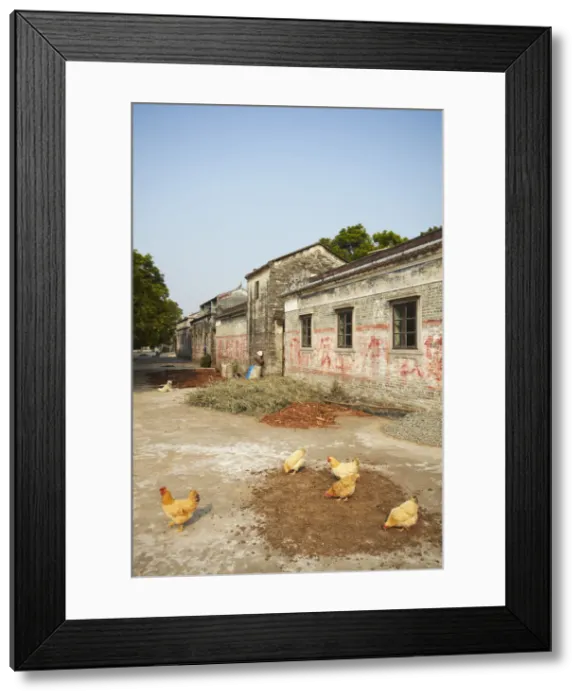Framed Print : Majiang Long village (UNESCO World Heritage Site), Kaiping, Guangdong, China
