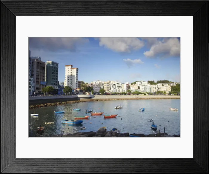 Framed Print : Stanley Bay, Hong Kong Island, Hong Kong, China Framed Print : Stanley Bay, Hong Kong Island, Hong Kong, China