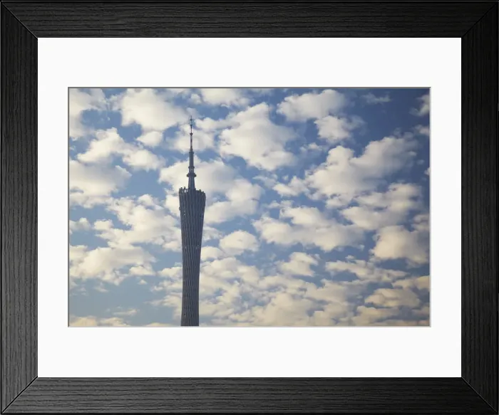 Framed Print : Canton Tower, Guangzhou, Guangdong, China