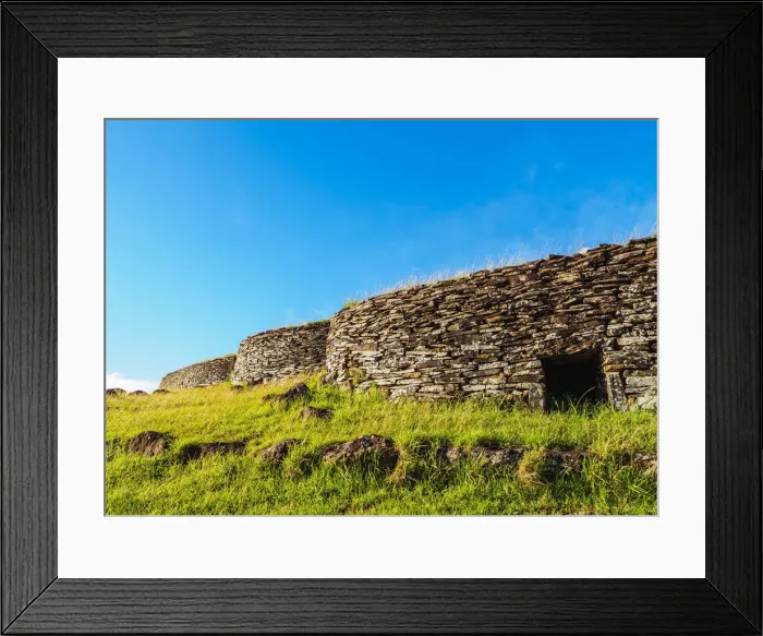 Framed Print : Orongo Village, Rapa Nui National Park, Easter Island, Chile Framed Print : Orongo Village, Rapa Nui National Park, Easter Island, Chile