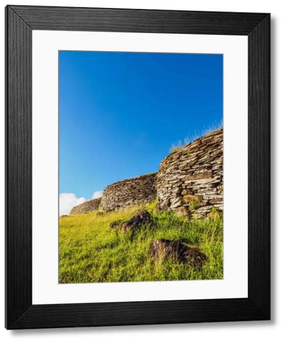 Framed Print : Orongo Village, Rapa Nui National Park, Easter Island, Chile Framed Print : Orongo Village, Rapa Nui National Park, Easter Island, Chile