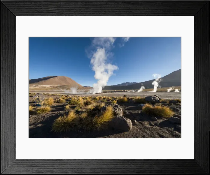 Framed Print : Tatio Geysers, Atacama Desert, El Norte Grande, Chile Framed Print : Tatio Geysers, Atacama Desert, El Norte Grande, Chile