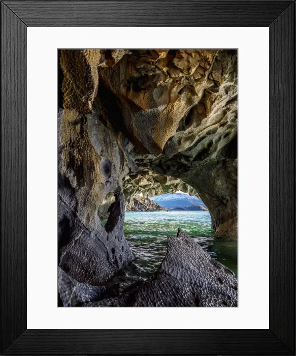 Framed Print : Marble Caves, Santuario de la Naturaleza Capillas de Marmol, General Carrera Lake Framed Print : Marble Caves, Santuario de la Naturaleza Capillas de Marmol, General Carrera Lake