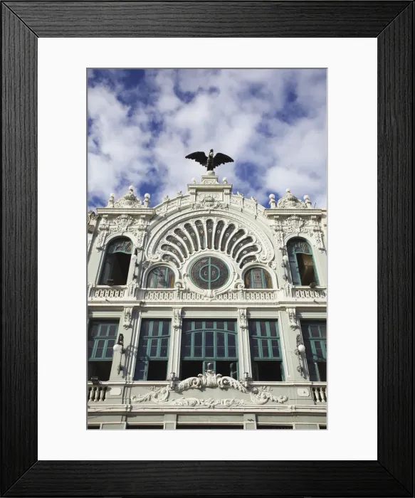 Framed Print : Colonial architecture, Centro, Rio de Janeiro, Brazil Framed Print : Colonial architecture, Centro, Rio de Janeiro, Brazil