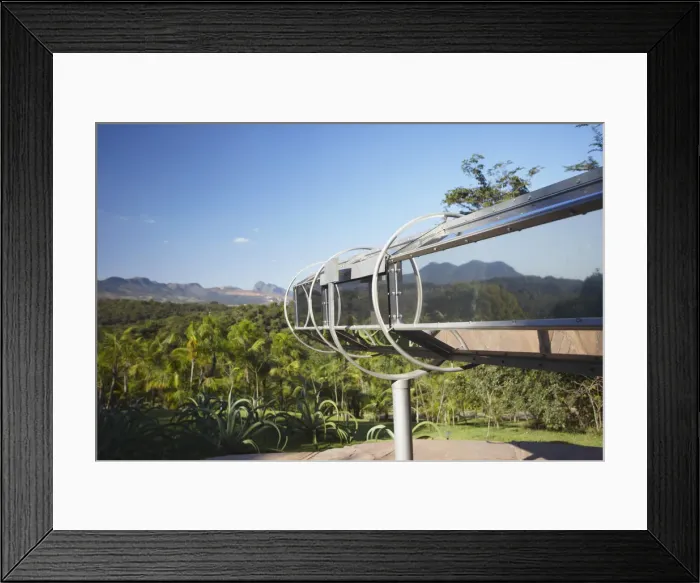 Framed Print : Telescope by Olafur Eliasson at Centro de Arte Contemporanea Inhotim, Brumadinho Framed Print : Telescope by Olafur Eliasson at Centro de Arte Contemporanea Inhotim, Brumadinho