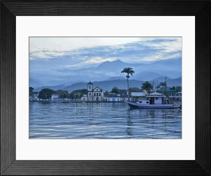 Framed Print : Paraty, Province of Rio de Janeiro, Brazil, South America Framed Print : Paraty, Province of Rio de Janeiro, Brazil, South America