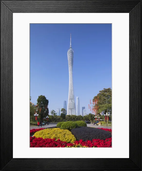 Framed Print : Canton Tower, Tianhe, Guangzhou, Guangdong, China Framed Print : Canton Tower, Tianhe, Guangzhou, Guangdong, China