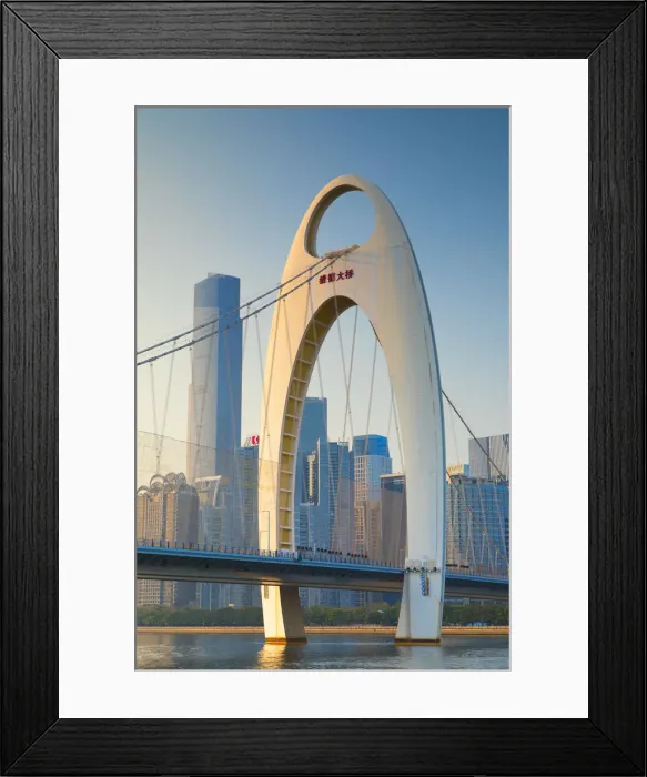 Framed Print : Liede Bridge and CTF Finance Centre (worlds 7th tallest building in 2017 at 530m) Framed Print : Liede Bridge and CTF Finance Centre (worlds 7th tallest building in 2017 at 530m)
