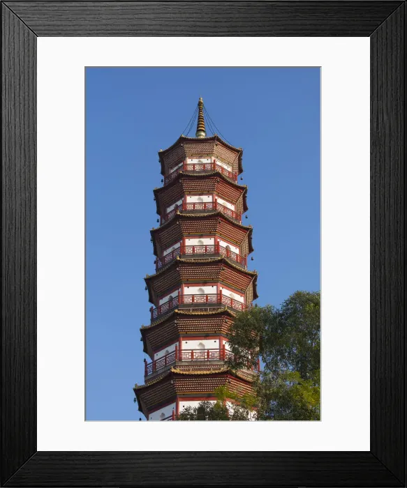 Framed Print : Chigang Pagoda, Tianhe, Guangzhou, Guangdong, China Framed Print : Chigang Pagoda, Tianhe, Guangzhou, Guangdong, China