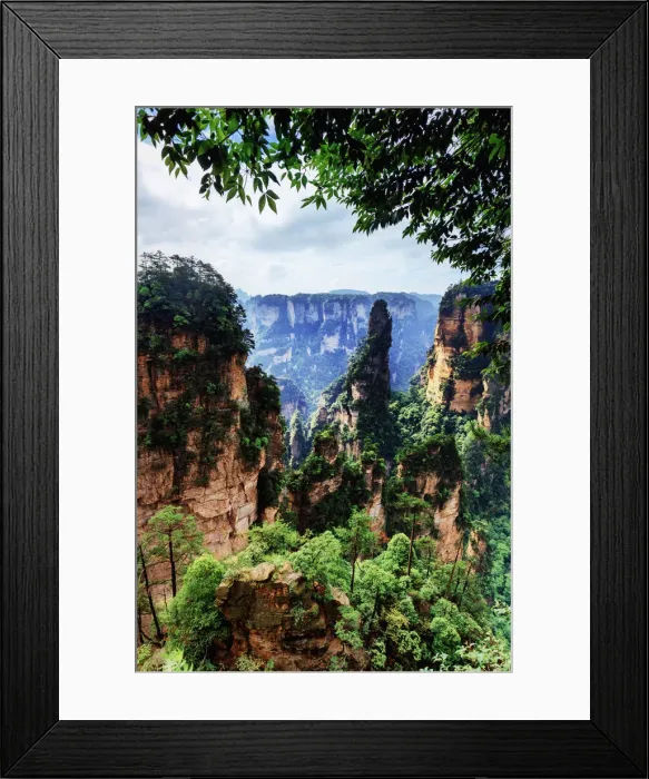 Framed Print : China, Hunan, Zhangjiajie National Forest Park, also called the Halleluja mountains Framed Print : China, Hunan, Zhangjiajie National Forest Park, also called the Halleluja mountains