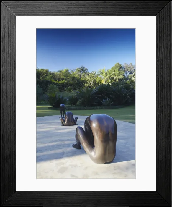 Framed Print : Sculptures by Edgard de Souza at Centro de Arte Contemporanea Inhotim, Brumadinho Framed Print : Sculptures by Edgard de Souza at Centro de Arte Contemporanea Inhotim, Brumadinho
