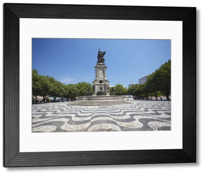 Framed Print : Monument in Praca Sao Sebastiao (St Sebastian Square), Manaus, Amazonas, Brazil Framed Print : Monument in Praca Sao Sebastiao (St Sebastian Square), Manaus, Amazonas, Brazil