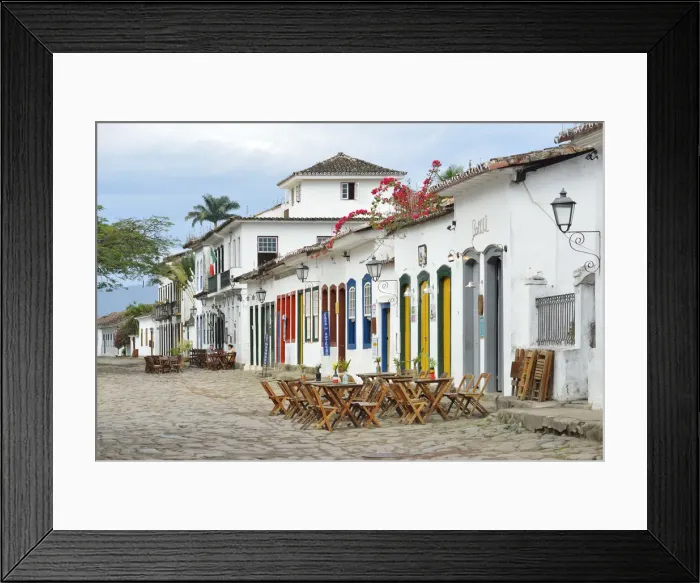 Framed Print : Paraty, Rio de Janeiro Province, Brazil, South America Framed Print : Paraty, Rio de Janeiro Province, Brazil, South America