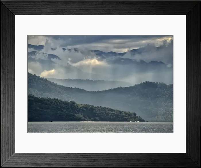 Framed Print : The coastline and mountains at Paraty, Rio de Janeiro Province, Brazil, South America Framed Print : The coastline and mountains at Paraty, Rio de Janeiro Province, Brazil, South America