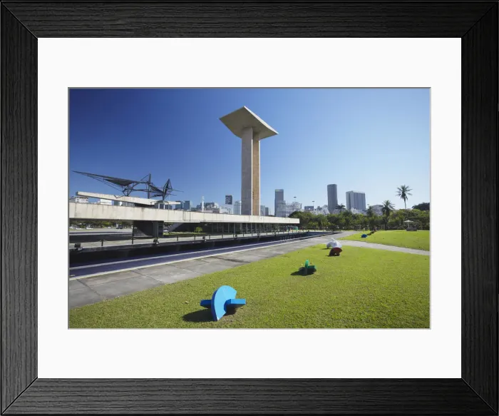 Framed Print : World War Two Memorial in Parque do Flamengo, Gloria, Rio de Janeiro, Brazil Framed Print : World War Two Memorial in Parque do Flamengo, Gloria, Rio de Janeiro, Brazil