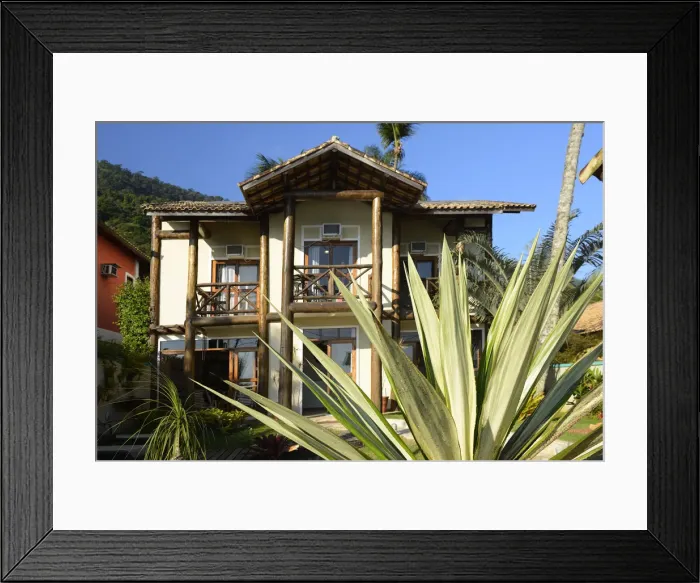 Framed Print : Pousada Caicara, Ilha Grande, Rio de Janeiro, Brazil, South America Framed Print : Pousada Caicara, Ilha Grande, Rio de Janeiro, Brazil, South America