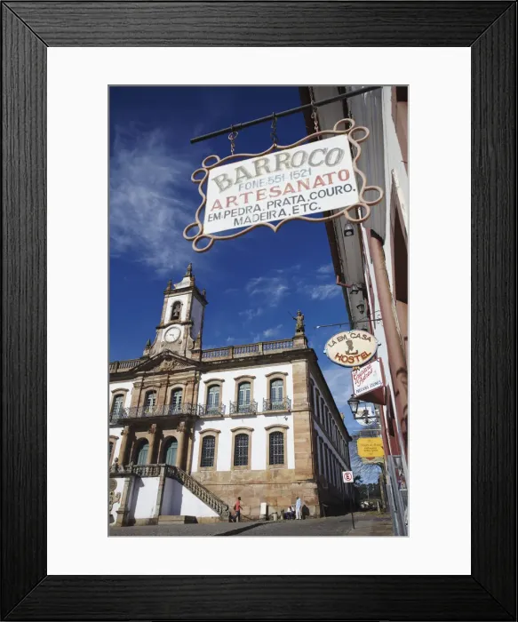 Framed Print : Museu da Inconfidencia in Praca Tiradentes, Ouro Preto (UNESCO World Heritage Site) Framed Print : Museu da Inconfidencia in Praca Tiradentes, Ouro Preto (UNESCO World Heritage Site)