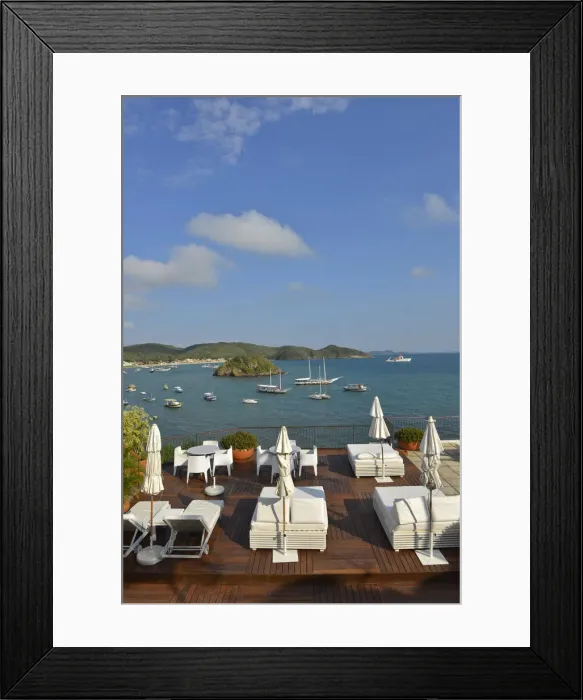 Framed Print : Pousada Casas Brancas, Buzios, Rio de Janeiro, Brazil, South America Framed Print : Pousada Casas Brancas, Buzios, Rio de Janeiro, Brazil, South America