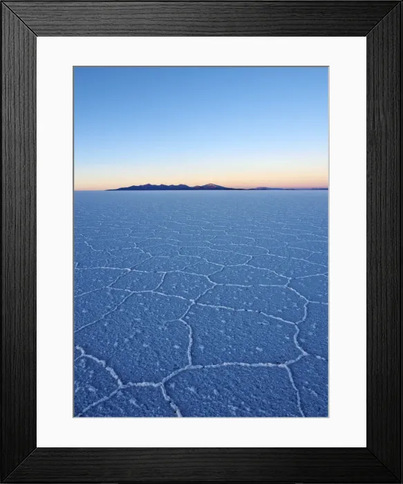 Framed Print : Bolivia, Potosi Department, Daniel Campos Province, View of the Salar de Uyuni Framed Print : Bolivia, Potosi Department, Daniel Campos Province, View of the Salar de Uyuni
