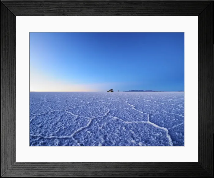 Framed Print : Bolivia, Potosi Department, Daniel Campos Province, View of the Salar de Uyuni Framed Print : Bolivia, Potosi Department, Daniel Campos Province, View of the Salar de Uyuni