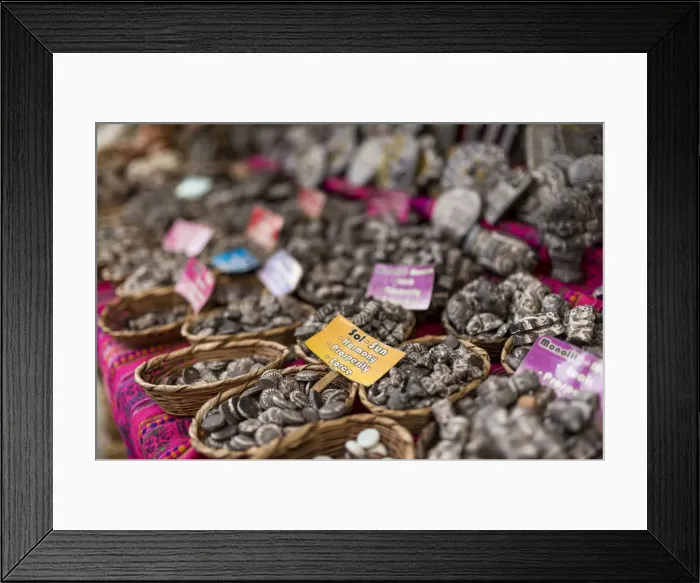 Framed Print : Mercado de Hecheceraia (Witches Market), La Paz, Bolivia
